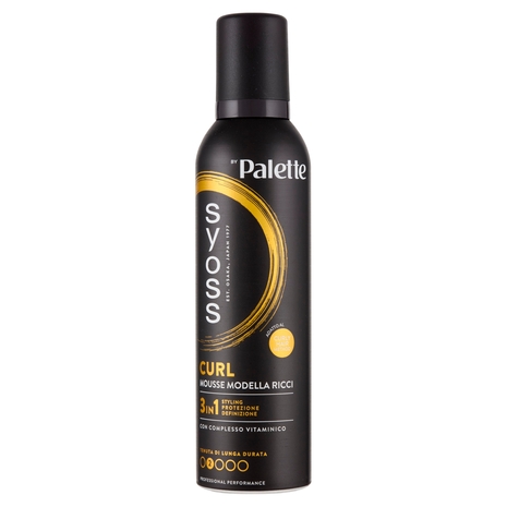 Syoss By Palette Curl Mousse Modella Ricci 250 ml